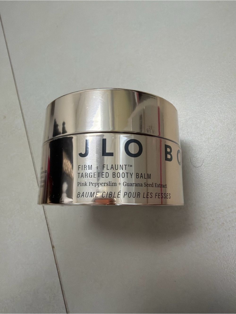 JLO Beauty Firm + Flaunt Targeted Booty Balm - Silver